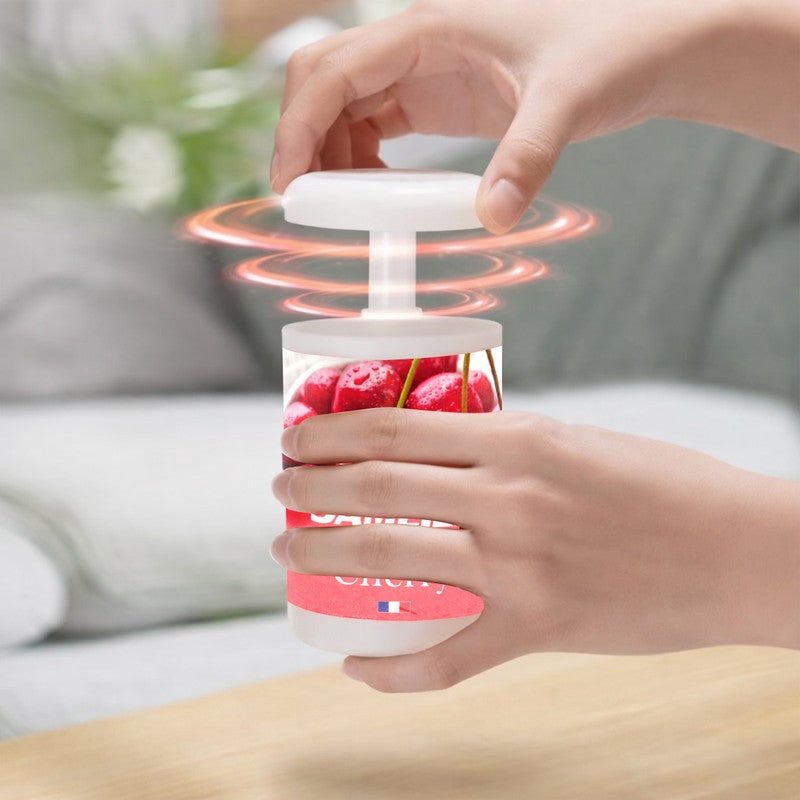 SAMEILI Y-005 Gel Air Freshener – Long Lasting Car & Home Fragrance, Cup Holder & Dashboard Placement, Odour Eliminator Air Freshener for Car, Office, Bedroom & Living Room(CHERRY) - Image 5